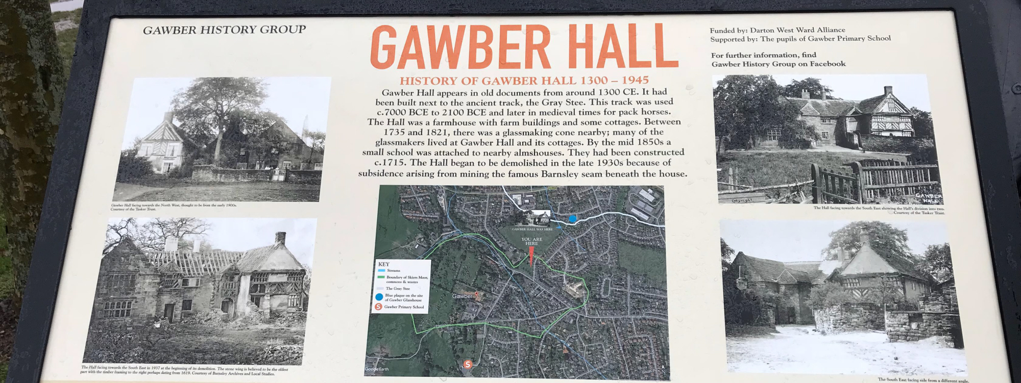 Barnsley art on your doorstep Gawber History